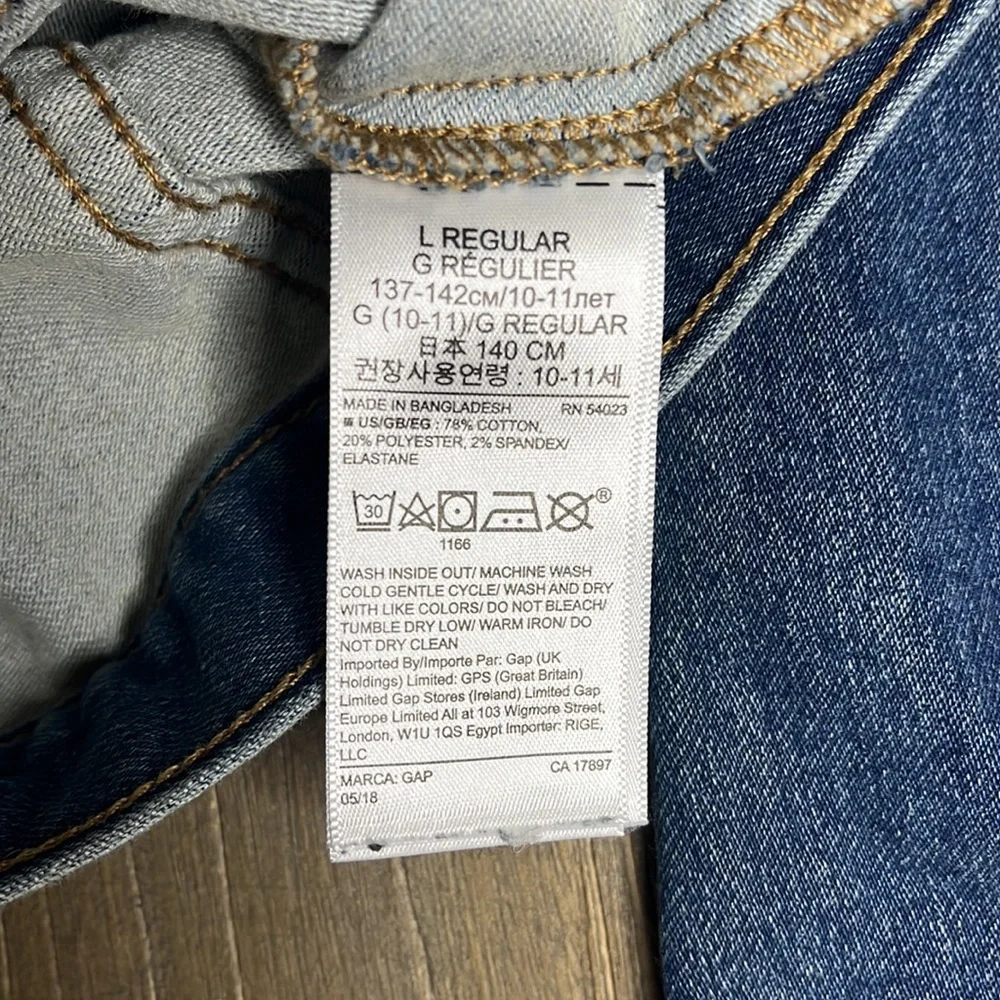 GAP girls denim